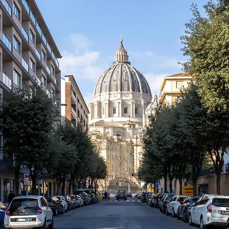 公寓 Guardabassi Collection - Vatican Luxury Terrace By Varental 罗马